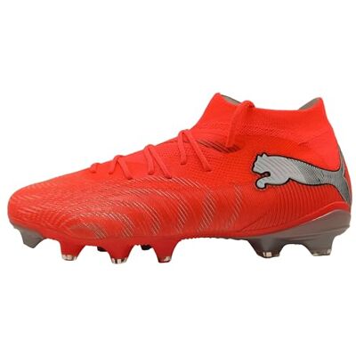 PUMA kvinnors framtid 9 match FG/AG WN's fotbollssko, glödande röd vit svart silver, 5 UK, Glödande röd vit svart silver, 38 EU PUMA kvinnors framtid 9 match FG/AG WN's fotbollssko, glödande röd vit svart silver, 5 UK, Glödande röd vit svart silver, 38 EU
