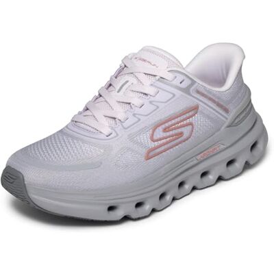 Skechers Dam GO Run Glide-Step Arch FIT sneakers, grå, 6 UK Skechers Dam GO Run Glide-Step Arch FIT sneakers, grå, 6 UK