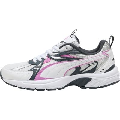 PUMA Milenio Tech unisex-vuxen gymnastikskor, vit lila pop stark grå, 48,5 EU, Vit Malva Pop Stark Grå, 48.5 EU PUMA Milenio Tech unisex-vuxen gymnastikskor, vit lila pop stark grå, 48,5 EU, Vit Malva Pop Stark Grå, 48.5 EU