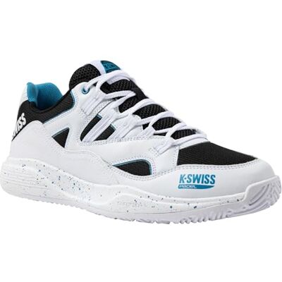 K-Swiss Tura Team Padel Tennis Shoe för män, Vit svart blå måne, 45 EU K-Swiss Tura Team Padel Tennis Shoe för män, Vit svart blå måne, 45 EU
