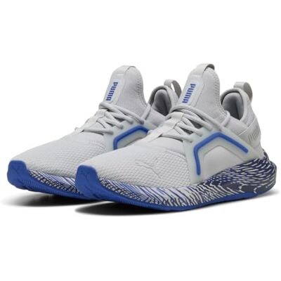 PUMA Unisex SOFTRIDE ENZO 5 BIOTIC WRAP Road Running Shoe, Cool ljusgrå – levande blå marinblå, 7 UK, Cool ljusgrå levande blå Navy, 40.5 EU PUMA Unisex SOFTRIDE ENZO 5 BIOTIC WRAP Road Running Shoe, Cool ljusgrå – levande blå marinblå, 7 UK, Cool ljusgrå levande blå Navy, 40.5 EU
