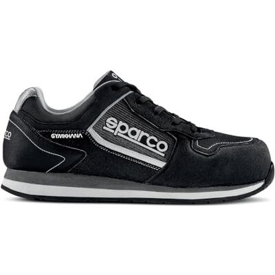 Sparco – Gymkhana – ESD S1PS SR FO HRO – lätta säkerhetsskor – metallfri – värmebeständig halkfri sula (HRO) – säkerhetsskor, sneakers, stil, Svart grå, 38 EU Sparco – Gymkhana – ESD S1PS SR FO HRO – lätta säkerhetsskor – metallfri – värmebeständig halkfri sula (HRO) – säkerhetsskor, sneakers, stil, Svart grå, 38 EU