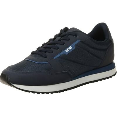 Boss Kai_Runn_nupny Running för män, Mörkblått, 44 EU Boss Kai_Runn_nupny Running för män, Mörkblått, 44 EU