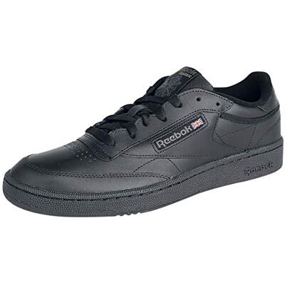 Reebok Herr Club C 85 vandringsskor, Svart Black Charcoal, 36 EU Reebok Herr Club C 85 vandringsskor, Svart Black Charcoal, 36 EU