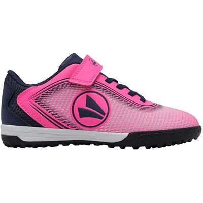 JAKO Unisex barn J-st Course Ev fotbollssko, Neon Pink Dk Navy, 35 EU JAKO Unisex barn J-st Course Ev fotbollssko, Neon Pink Dk Navy, 35 EU