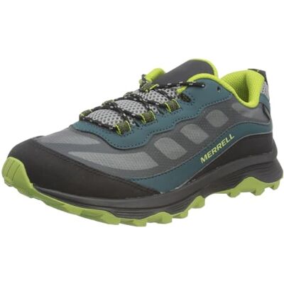 Merrell Moab Speed Low WTRPF, Sneaker Unisex barn, Djupgrön, svart, 29 EU Merrell Moab Speed Low WTRPF, Sneaker Unisex barn, Djupgrön, svart, 29 EU