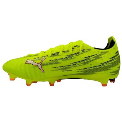 PUMA Unisex Ultra 6 Match FG/AG fotbollssko, Yellow Alert Black-Glow RED-Lime Squeeze, 9,5 UK, Gul alert svart lysande röd limepress, 44 EU PUMA Unisex Ultra 6 Match FG/AG fotbollssko, Yellow Alert Black-Glow RED-Lime Squeeze, 9,5 UK, Gul alert svart lysande röd limepress, 44 EU