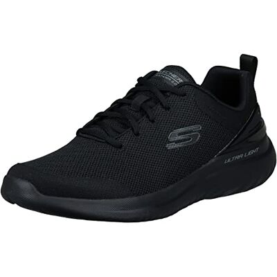 Skechers herr Bounder 2.0 NASHER träningsskor, Black Mesh/Black Trim, 10.5 UK, Svart nät svart trim, 45.5 EU Skechers herr Bounder 2.0 NASHER träningsskor, Black Mesh/Black Trim, 10.5 UK, Svart nät svart trim, 45.5 EU