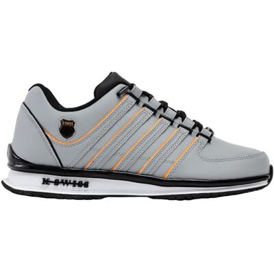 K-Swiss Rinzler sneakers för män, ULTMTGRY/BK/ORNGPPY, 39,5 EU, ultmtgry bk orngppy, 39.5 EU K-Swiss Rinzler sneakers för män, ULTMTGRY/BK/ORNGPPY, 39,5 EU, ultmtgry bk orngppy, 39.5 EU