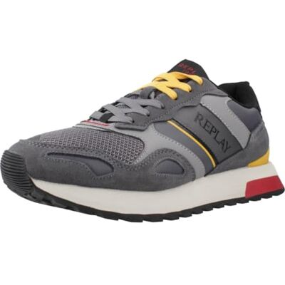 Replay Herr Bullet One sneakers, 019 DK grå, 42 EU, 019 Dk Grey, 42 EU Replay Herr Bullet One sneakers, 019 DK grå, 42 EU, 019 Dk Grey, 42 EU