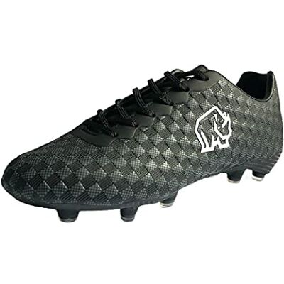 Rhino Unisex Rapide Boot Fotbollssko, Svart, 38.5 EU Rhino Unisex Rapide Boot Fotbollssko, Svart, 38.5 EU