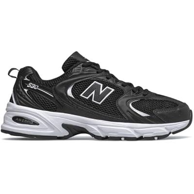 New Balance Unisex 530 Sneaker, Svart och vit, 10.5 UK New Balance Unisex 530 Sneaker, Svart och vit, 10.5 UK