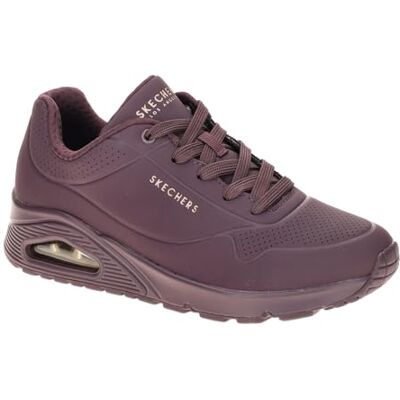 Skechers Uno Stand On Air träningsskor dam, Burgundy Duraleather/Mesh, 42 EU Skechers Uno Stand On Air träningsskor dam, Burgundy Duraleather/Mesh, 42 EU