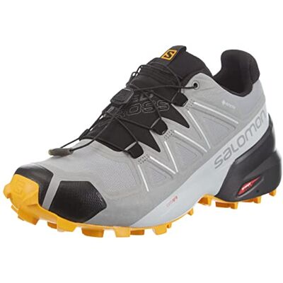 Salomon SPEEDCROSS 5 GORE-TEX herr Vandringssko Skor, Monument Black Saffron, 40 EU Salomon SPEEDCROSS 5 GORE-TEX herr Vandringssko Skor, Monument Black Saffron, 40 EU