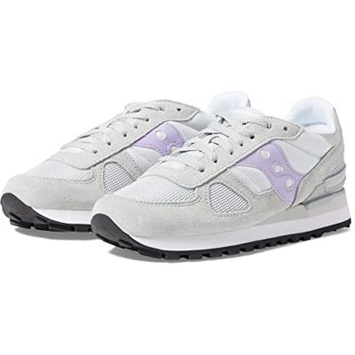 Saucony kvinnors skugga original W sneakers, grå/lila, 8 UK Saucony kvinnors skugga original W sneakers, grå/lila, 8 UK