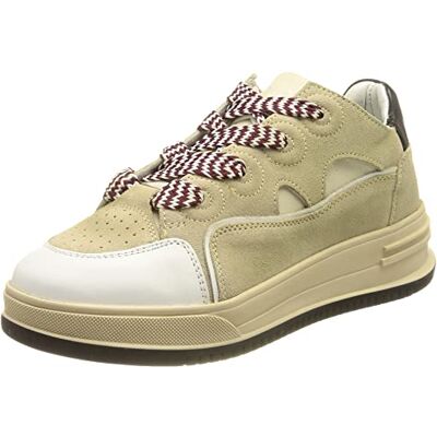 HIP Shoe Style for Women Dam HIP Donna D1787 sneakers, vit beige, 43 EU HIP Shoe Style for Women Dam HIP Donna D1787 sneakers, vit beige, 43 EU