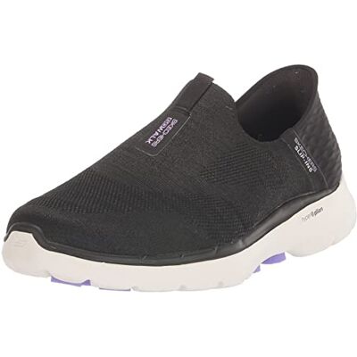 Skechers dam Sneaker Go Walk 6, Svart, 36 EU Skechers dam Sneaker Go Walk 6, Svart, 36 EU