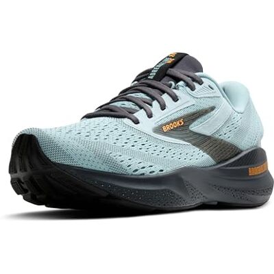 Brooks Adrenaline Gts 24 sneakers för män, Winter Sky Ebony orange, 41 EU Brooks Adrenaline Gts 24 sneakers för män, Winter Sky Ebony orange, 41 EU