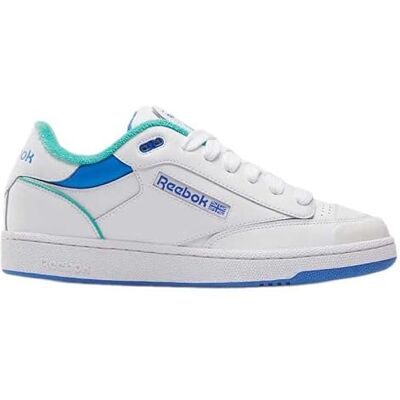 Reebok Unisex Club C Bulc Sneaker, Vit Unleashedgreen Kineblue, 44 EU Reebok Unisex Club C Bulc Sneaker, Vit Unleashedgreen Kineblue, 44 EU
