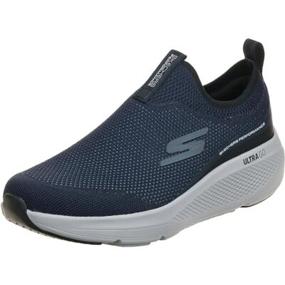Skechers Go Run Elevate herr Träningsskor, Marinblå textil syntetisk, 45.5 EU Skechers Go Run Elevate herr Träningsskor, Marinblå textil syntetisk, 45.5 EU