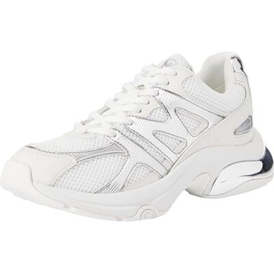 Michael Kors Extreme Trainer Kit Sneaker Dam Optic White/Silver 42 EU, Optiskt vitt silver, 42 EU Michael Kors Extreme Trainer Kit Sneaker Dam Optic White/Silver 42 EU, Optiskt vitt silver, 42 EU
