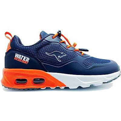 KangaROOS KX-Raptor Low Sneaker, dk Navy/Neon orange, 25 EU KangaROOS KX-Raptor Low Sneaker, dk Navy/Neon orange, 25 EU