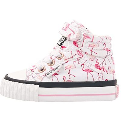 British Knights BK Dee Basket flicka, Weiss Rosa Flamingo, 20 EU British Knights BK Dee Basket flicka, Weiss Rosa Flamingo, 20 EU