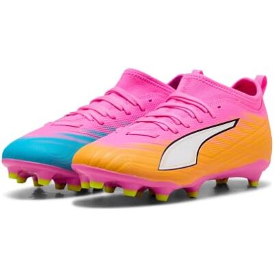 PUMA Ultra 6 Match FG/AG JR fotbollssko, gift rosa vit-sol ström – ljus aqua svart, 43 EU, Poison Pink vit sol ström ljus aqua svart, 32.5 EU PUMA Ultra 6 Match FG/AG JR fotbollssko, gift rosa vit-sol ström – ljus aqua svart, 43 EU, Poison Pink vit sol ström ljus aqua svart, 32.5 EU