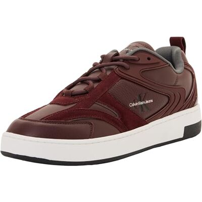 Calvin jeans herr korg cupsole hybrid AUTHEN 2 YM0YM0111 sneakers, röd (bitter choklad/vit), 8 UK, Röd bitter choklad vit, 40.5 EU Calvin jeans herr korg cupsole hybrid AUTHEN 2 YM0YM0111 sneakers, röd (bitter choklad/vit), 8 UK, Röd bitter choklad vit, 40.5 EU