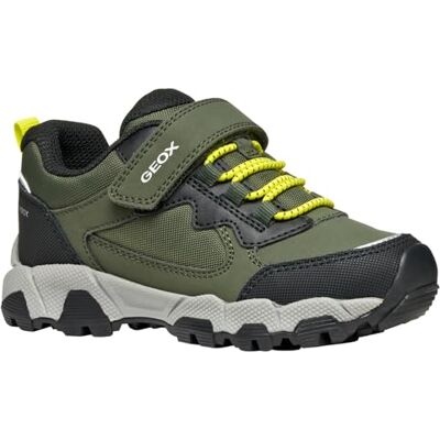 Geox J Magnetisk pojke B ABX sneakers, militär/lime, 25 EU, Militär lime, 25 EU Geox J Magnetisk pojke B ABX sneakers, militär/lime, 25 EU, Militär lime, 25 EU