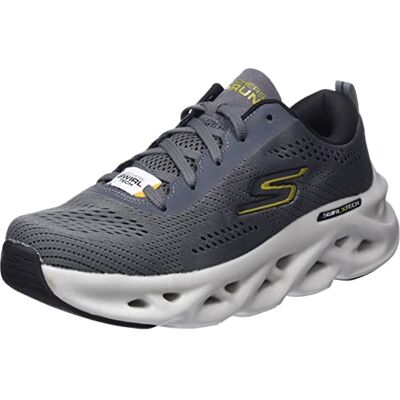 Skechers herr Träningsskor 220303 Ccbk, Träkol och svart textil syntetisk, 41 EU Skechers herr Träningsskor 220303 Ccbk, Träkol och svart textil syntetisk, 41 EU
