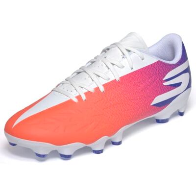 Skechers herr Razor 2 Academy FG fotbollsskor, Blue Syntetic/Pink Trim, 4,5 UK Skechers herr Razor 2 Academy FG fotbollsskor, Blue Syntetic/Pink Trim, 4,5 UK