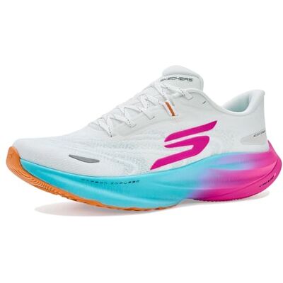 Skechers Dam Go Run Ride 12 skor, Vit flerfärgad, 37.5 EU Skechers Dam Go Run Ride 12 skor, Vit flerfärgad, 37.5 EU