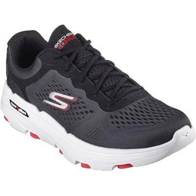 Skechers herr GO Run 7.0 träningsskor, kol- och svart textil/syntetisk, 10.5 UK, Träkol och svart textil syntetisk, 45.5 EU Skechers herr GO Run 7.0 träningsskor, kol- och svart textil/syntetisk, 10.5 UK, Träkol och svart textil syntetisk, 45.5 EU