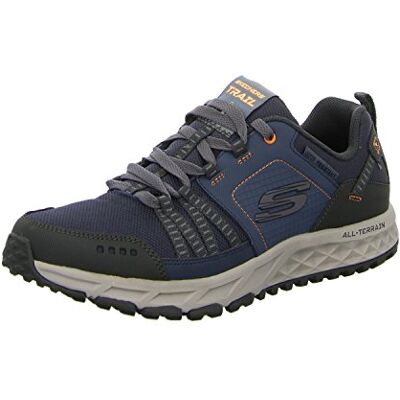 Skechers herr Sneakers ESCAPE PLAN, Blue (Navy/Orange), 48.5 EU Skechers herr Sneakers ESCAPE PLAN, Blue (Navy/Orange), 48.5 EU