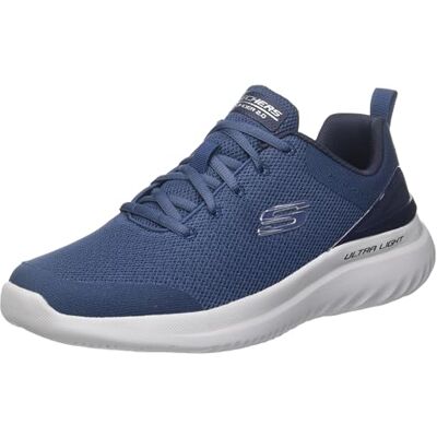 Skechers herr Bounder 2.0 NASHER träningsskor, Navy Mesh/Trim, 12 UK, Marinblå mesh trim, 47.5 EU Skechers herr Bounder 2.0 NASHER träningsskor, Navy Mesh/Trim, 12 UK, Marinblå mesh trim, 47.5 EU