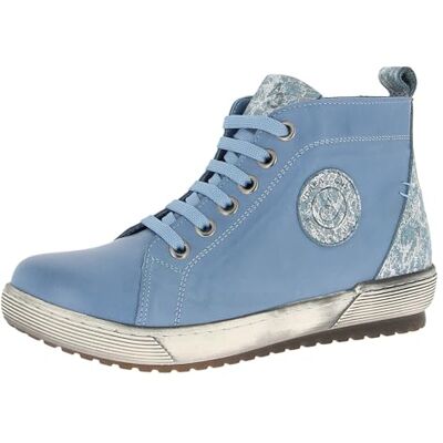 Andrea Conti High Top sneakers, Infinity Blue, 39 EU, Infinity blå, 39 EU Andrea Conti High Top sneakers, Infinity Blue, 39 EU, Infinity blå, 39 EU