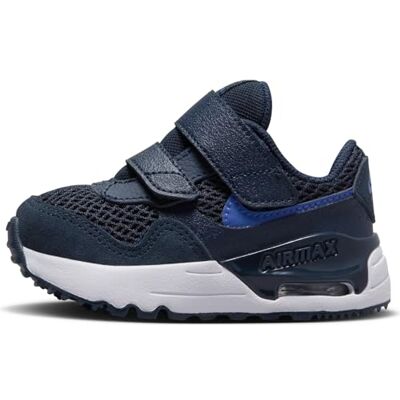 NIKE Air Max SYSTM (TD), Sneaker, Obsidian/Hyper Royal-White-White, 18.5 EU, Obsidian Hyper Royal White White, 18.5 EU NIKE Air Max SYSTM (TD), Sneaker, Obsidian/Hyper Royal-White-White, 18.5 EU, Obsidian Hyper Royal White White, 18.5 EU