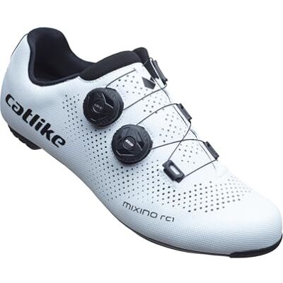 Catlike 7200800028 – Mixino RC1 Cykelskor för vägar Storlek 46 – Högpresterande lättviktsdesign med 3K kolsula, mikrojusterbart urtavlesystem, avancerade andningsbara mikrofiber, vit Catlike 7200800028 – Mixino RC1 Cykelskor för vägar Storlek 46 – Högpresterande lättviktsdesign med 3K kolsula, mikrojusterbart urtavlesystem, avancerade andningsbara mikrofiber, vit