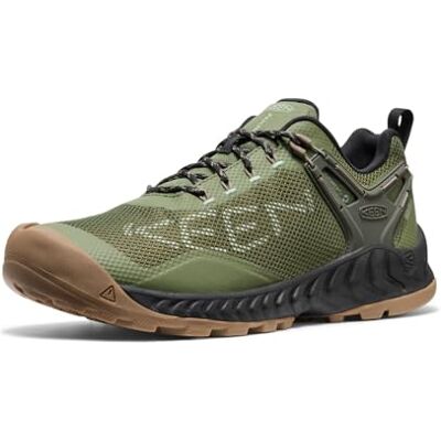 KEEN Mäns Nxis Evo vattentäta vandringsskor, Bronze Green/Brindle, 7 UK, Brindle i brons, 40.5 EU KEEN Mäns Nxis Evo vattentäta vandringsskor, Bronze Green/Brindle, 7 UK, Brindle i brons, 40.5 EU