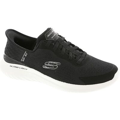 Skechers herr Bounder 2.0 EMERGED, Black Mesh/Syntetisk, 6 UK, Svart nät syntetisk, 39.5 EU Skechers herr Bounder 2.0 EMERGED, Black Mesh/Syntetisk, 6 UK, Svart nät syntetisk, 39.5 EU