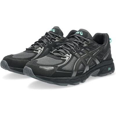 ASICS Gel-Venture 6, Sneaker för män, Graphite Grey Aurora Green, 40 EU ASICS Gel-Venture 6, Sneaker för män, Graphite Grey Aurora Green, 40 EU