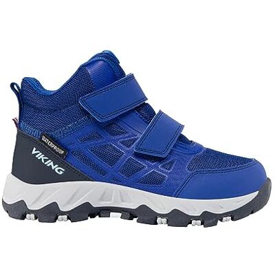 Viking Unisex barn spår Mid Wp 2 V promenadsko, Kunglig marinblå, 30 EU Viking Unisex barn spår Mid Wp 2 V promenadsko, Kunglig marinblå, 30 EU