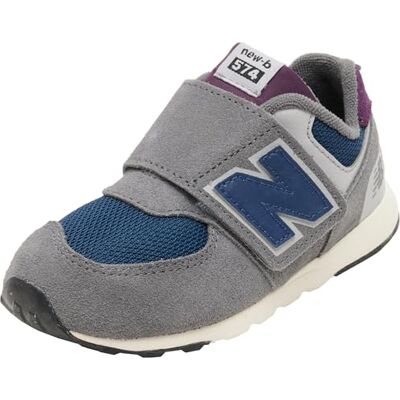 New Balance pojke 574 Sneaker, Grå marinblå, 4.5 UK New Balance pojke 574 Sneaker, Grå marinblå, 4.5 UK