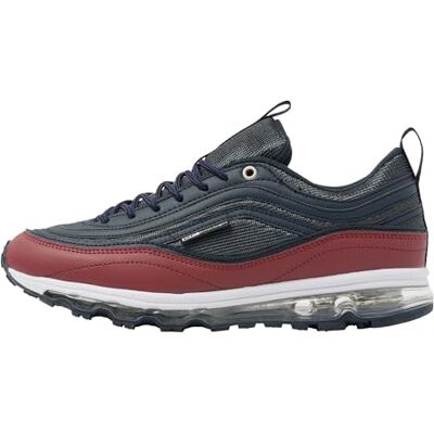 British Knights Zion sneakers för män, Svart vinröd, 41 EU British Knights Zion sneakers för män, Svart vinröd, 41 EU