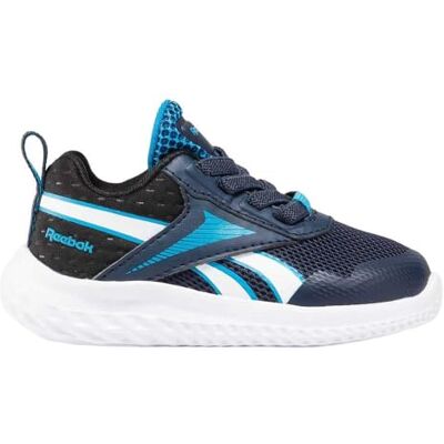 Reebok Rush Runner 5 TD, löparskor för spädbarn, VECTORNAVY/ENGINEDAQUA/White, 25 EU, Vit (vit vit), 25 EU Reebok Rush Runner 5 TD, löparskor för spädbarn, VECTORNAVY/ENGINEDAQUA/White, 25 EU, Vit (vit vit), 25 EU