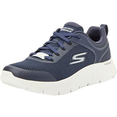 Skechers herr Go Walk Flex Oberoende träningsskor, Marinblå syntetisk textil, 39.5 EU Skechers herr Go Walk Flex Oberoende träningsskor, Marinblå syntetisk textil, 39.5 EU