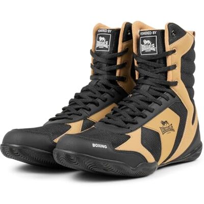 Lonsdale Unisex HESKIN boxningsskor, svart, guld, vit, 41 EU, Svart guld vit, 41 EU Lonsdale Unisex HESKIN boxningsskor, svart, guld, vit, 41 EU, Svart guld vit, 41 EU