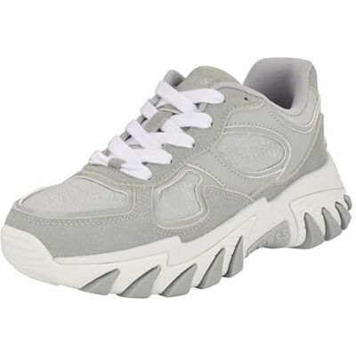 GUESS Norina sneakers för kvinnor, Ljusgrå 051, 39.5 EU GUESS Norina sneakers för kvinnor, Ljusgrå 051, 39.5 EU