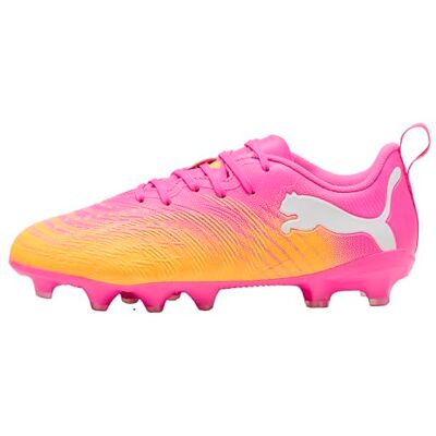 PUMA Future 9 Play FG/AG JR fotbollssko, Gift Pink-Sun Stream-Ljus Aqua Vit, 2,5 UK, Gift rosa solström ljus aqua vit, 35 EU PUMA Future 9 Play FG/AG JR fotbollssko, Gift Pink-Sun Stream-Ljus Aqua Vit, 2,5 UK, Gift rosa solström ljus aqua vit, 35 EU
